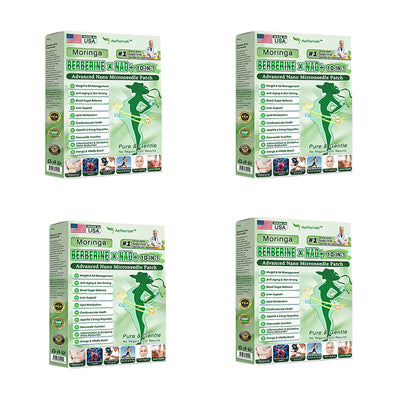 ⚡Official Store | 🍋 Aetherium® Moringa & Berberine 10-IN-1 Advanced Nano Microneedle Patch (Once Daily, visible changes in 7 days) ✅ Obesity, Diabetes, Sleep Apnea, And Joint Issues